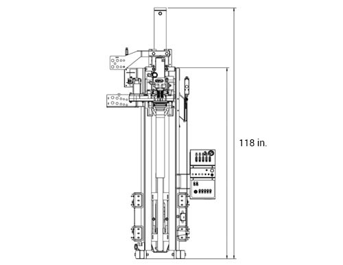 Front - Low-Clearance Cylinder Option