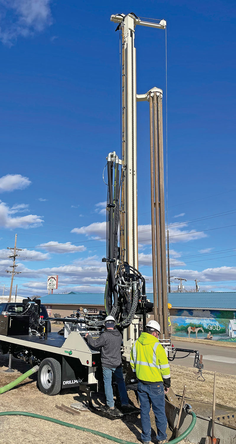 Touring water well drilling equipment factory provides proof decision to invest in DRILLMAX® by Geoprobe® is way to go.
