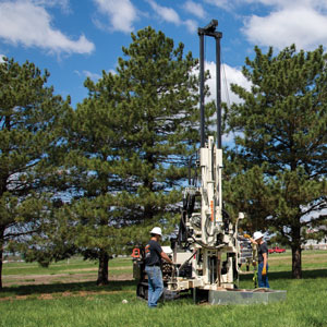 3126GT geotechnical drill reduces transition time between functions