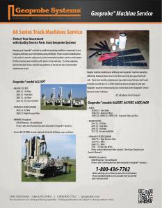 Machine Service for 66 Series Track Machines (6622CPT)