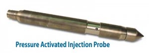 Pressure Activated Injection Probe