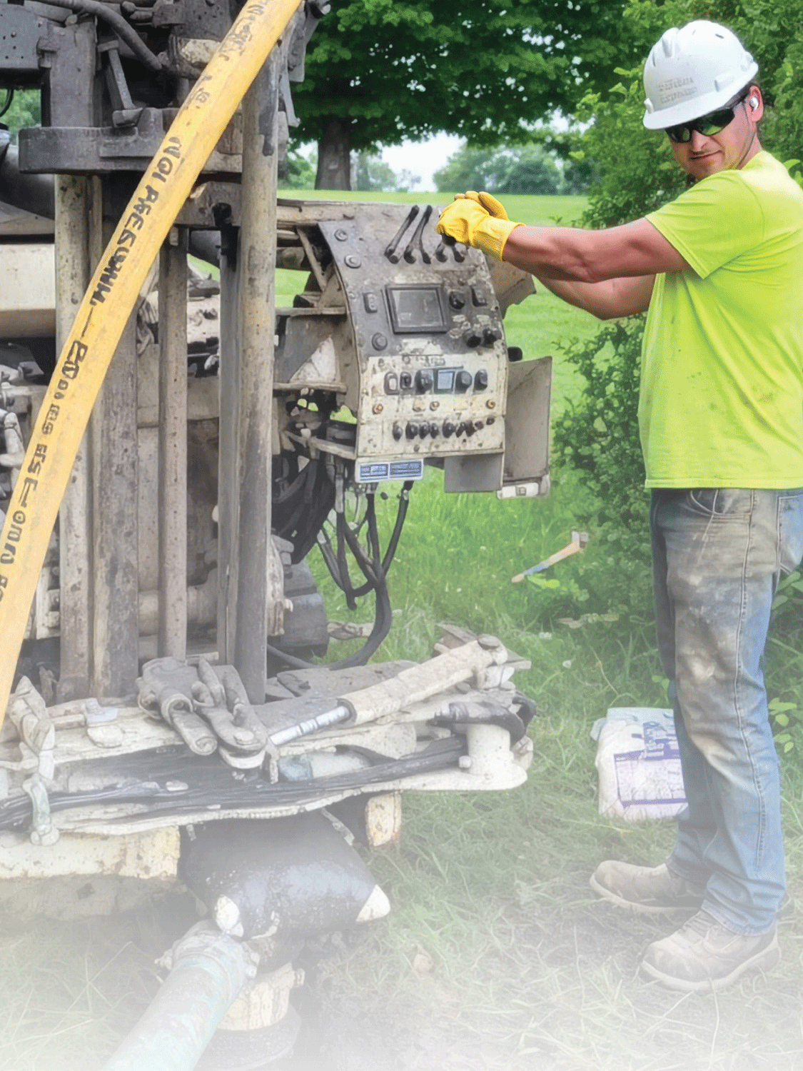 Outfitting 7822DT as a rock drilling rig proves cost effective compared to subcontracting work.