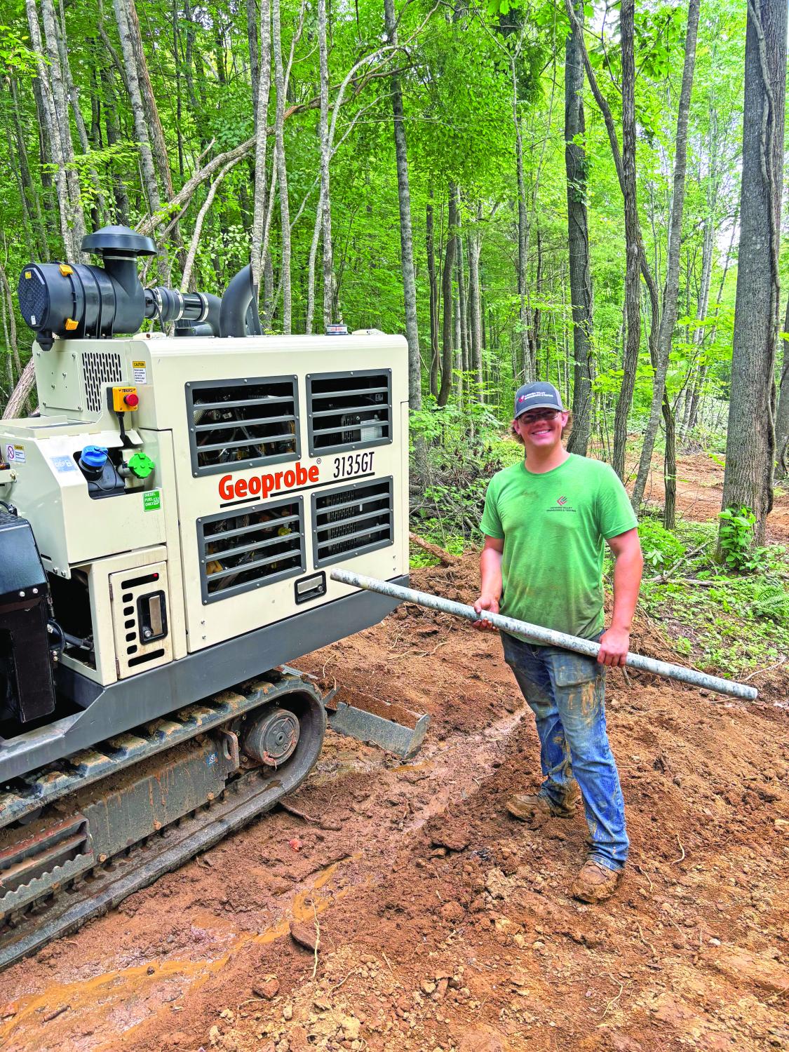 Quartz and granite rock core obtained using 3135GT.