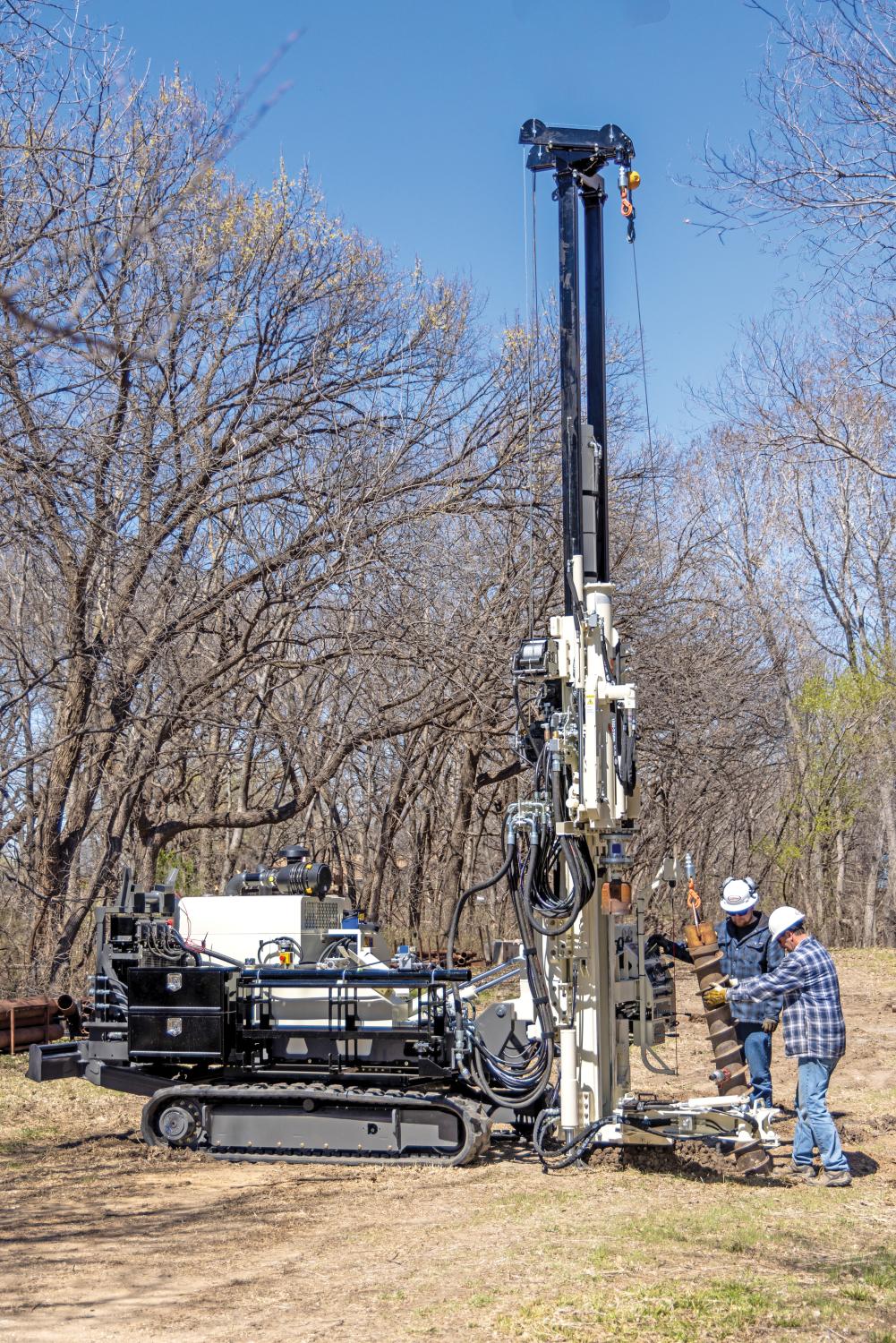 C24 Concept Rig supplies the geotechnical driller with favorite rig features like centerline head side shift plus additional power.