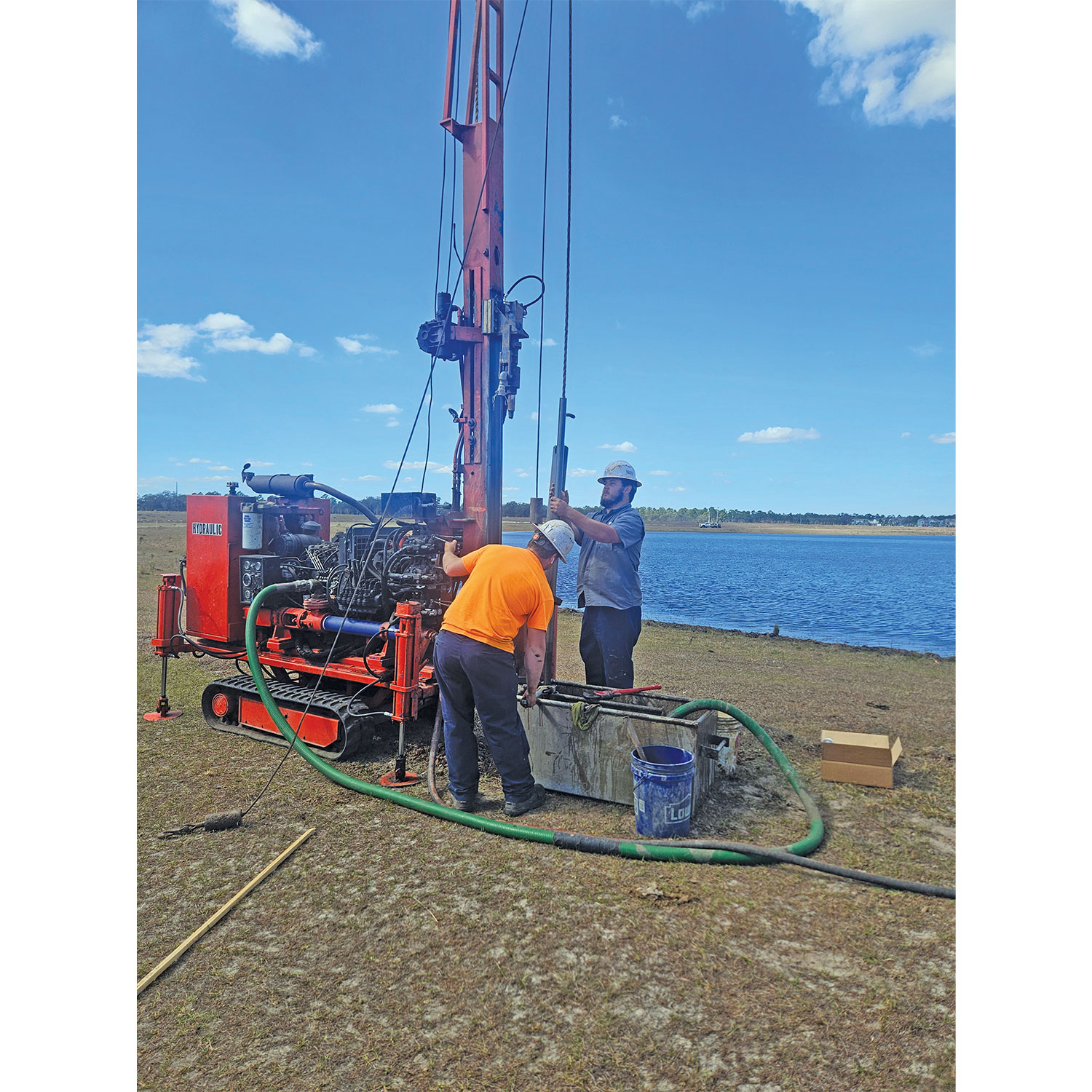 Access to quality service for any make or model through Geoprobe® service center brings peace of mind for hydrostat pump repair on BR2500..
