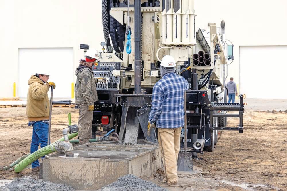 DM650 options make drilling well larger, deeper much more efficient.