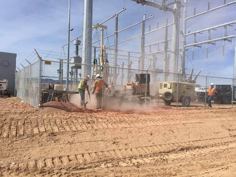 The new grounding rods Direct Push Services installed for the Utah solar grid project will help meet the demand for more power in the state.