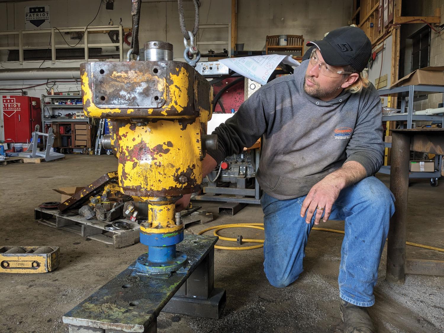 Expertise of East Coast Service Center technicians to provide common repairs, like top head rebuilds, keeps water well rigs of any make or model running smoothly.