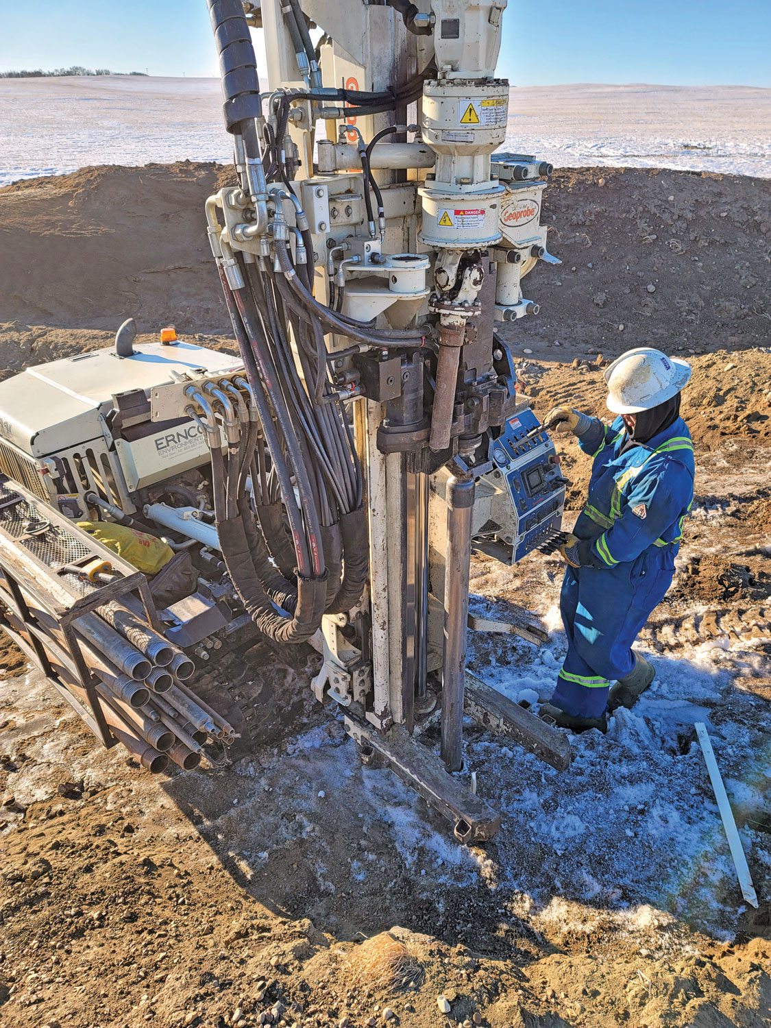 Working directly with Geoprobe® for international service support reduced downtime by 50 percent.