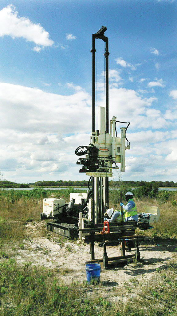 EnviroTek in Tampa, FL, purchased the 3230DT so they could expand their drilling and CPT capabilities to support the needs of their mining clients. The added power (torque, downforce), dual winches, and telescoping mast have greatly increased their field performance and efficiency.