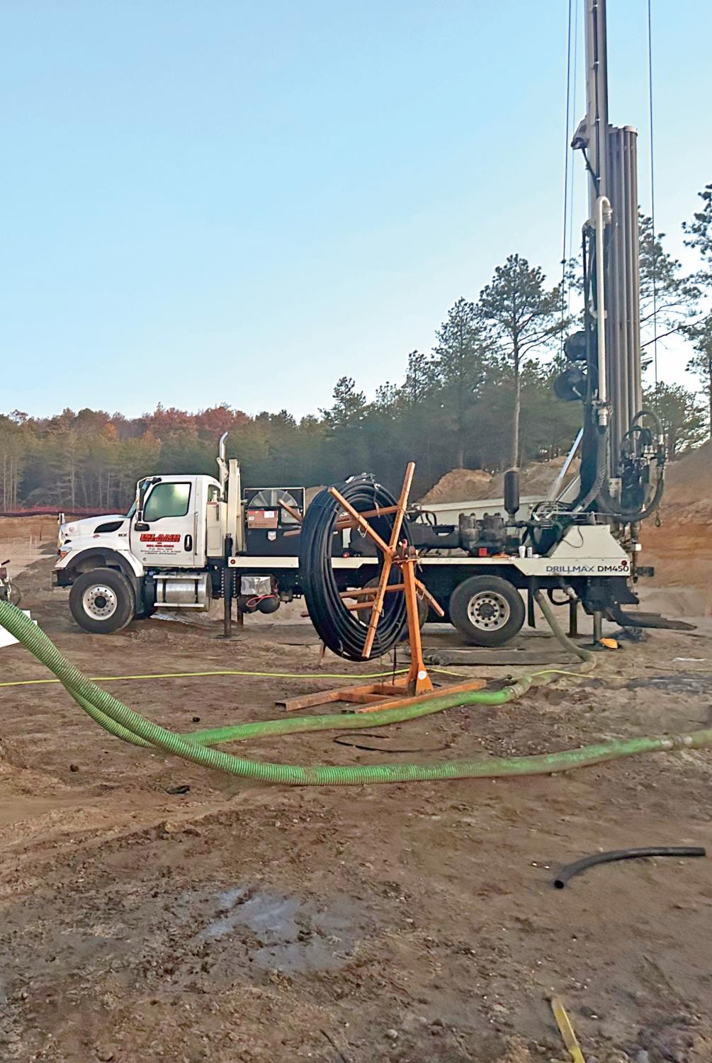 DM450 power and efficiency combines to successfully tackle municipal geothermal projects.