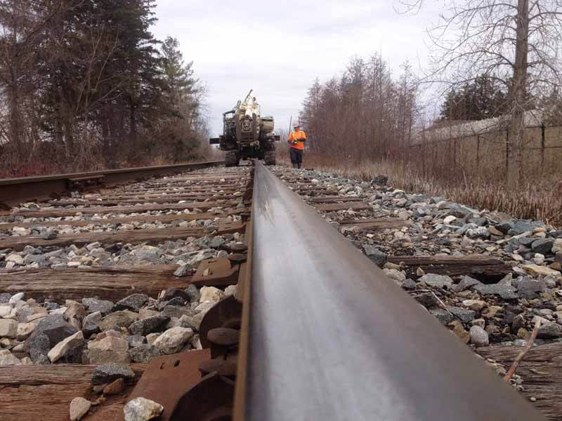 All Landshark employees are E-Rail certified for work on all Canadian Railroad lines.
