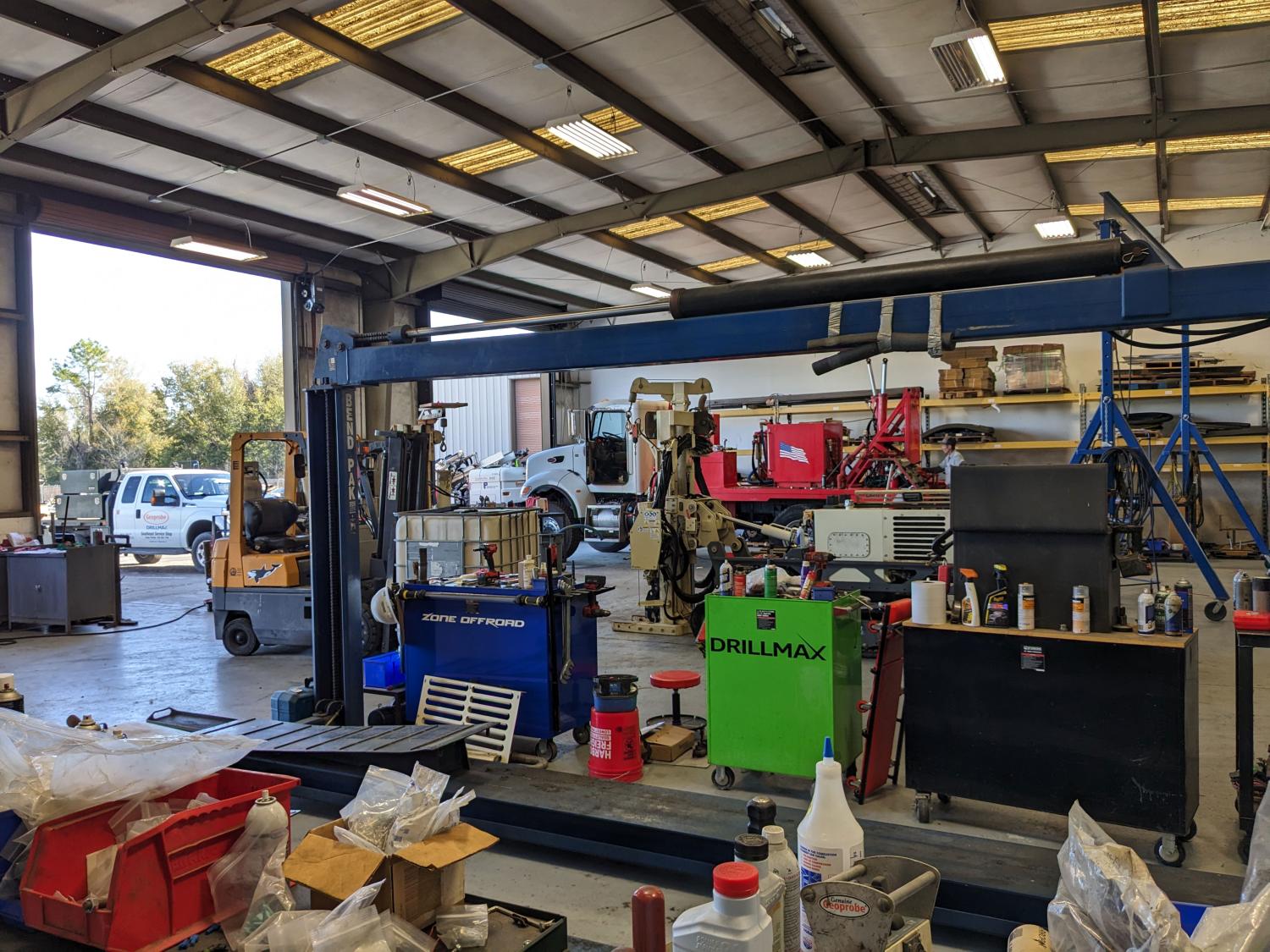 Southeast Service Center provides routine water drilling equipment maitenance