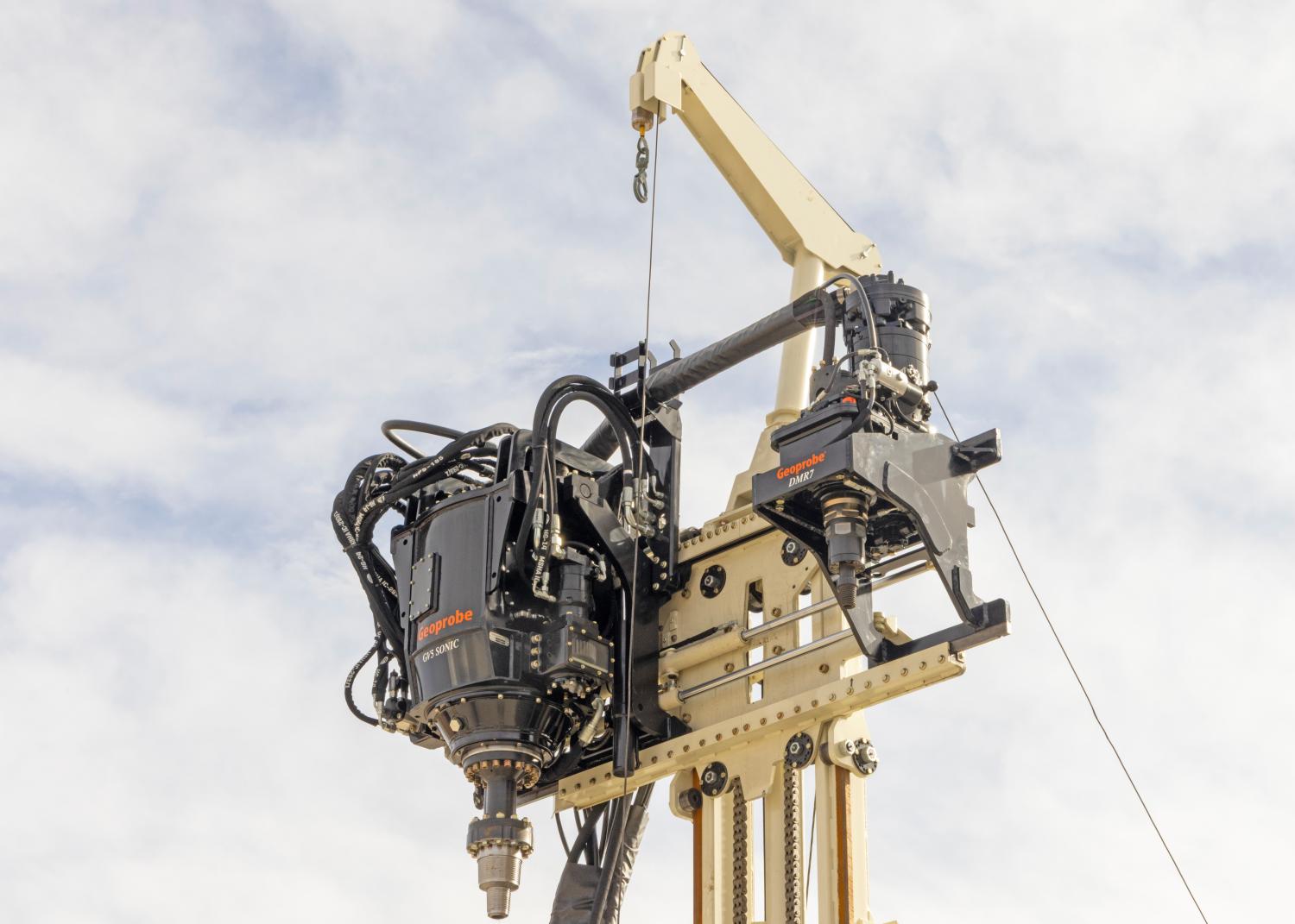 Proven GV5 50K sonic head plus industry-leading DMR7 rotary head on the 8150LS means operators can side shift between sonic, rotary, and coring methods in minutes. 