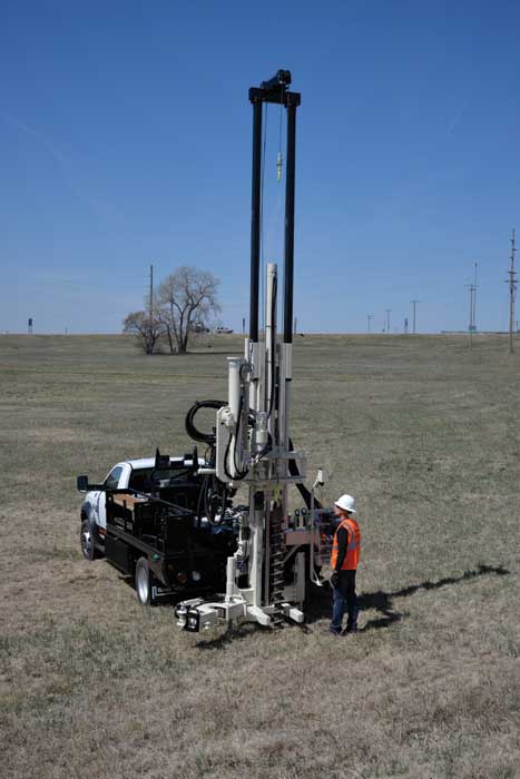 Geoprobe® 3100GT Truck Mounted Drill Rig