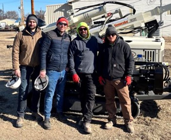 Engineers and drillers from GSG Consultants experienced ‘invaluable’ training at Geoprobe® headquarters in Salina on their new 7822DT v4 and CPT system