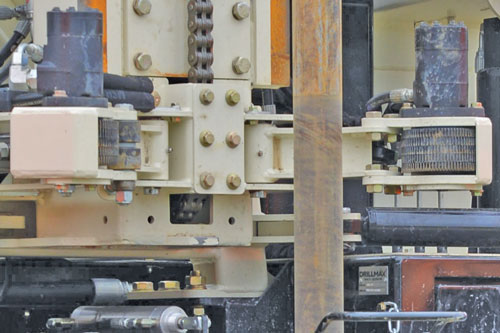 Pipe spinner system takes hands off drill pipe for faster, easier, safer field work.