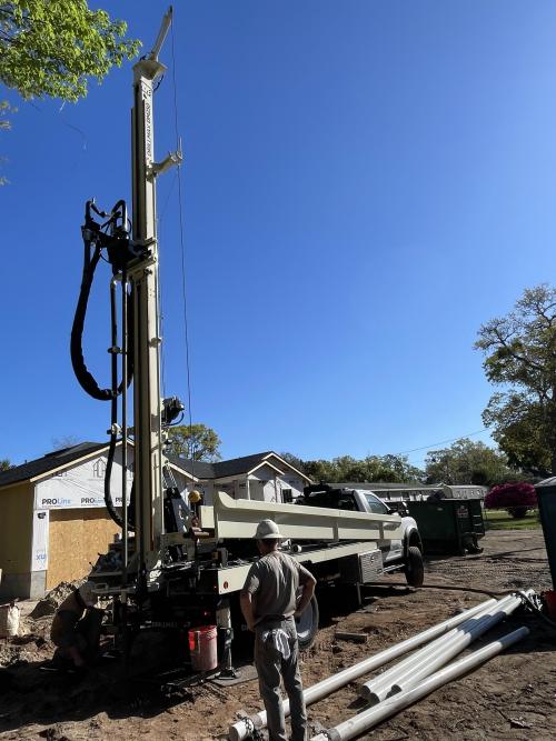 Production from head speed on DM250 amplified by rod loader and helper side controls.