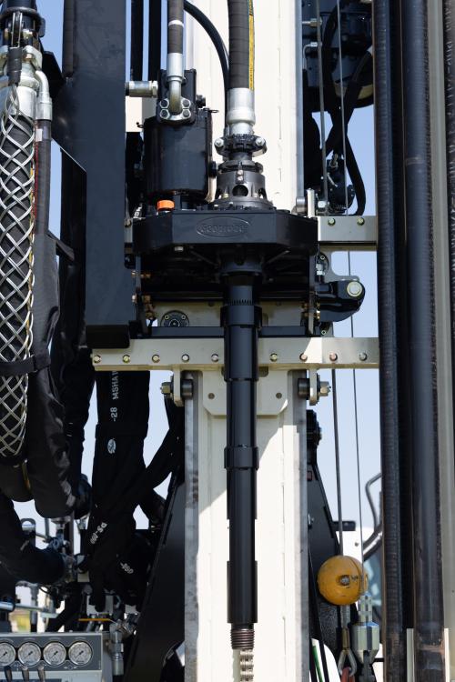 Fast production with head speed and 20-foot stroke on the DM250