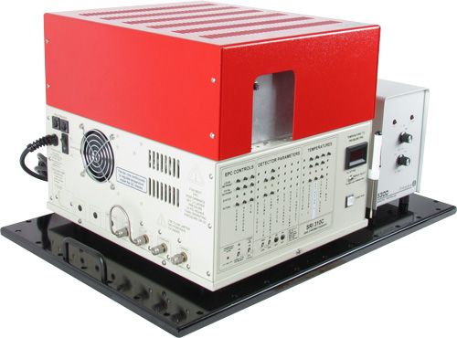 MIP detector system, typically with three installed detectors: PID, FID, XSD