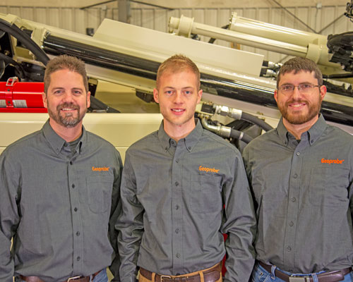 Support for international sales and service includes a dedicated service technician as part of the three-person team.