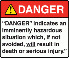 Danger Message