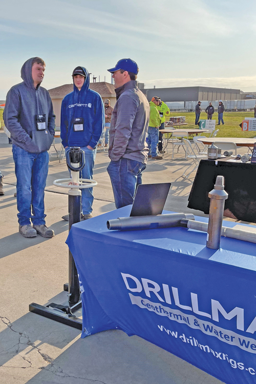 See drill rigs, tooling, and techniques for array of applications, including water well and geothermal, environmental and geotechnical, sonic and subsurface logging. (2021 Open House Photo)