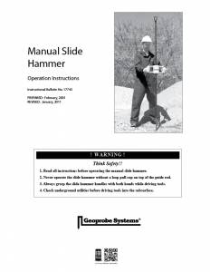 Manual Slide Hammer Operation Instructions, Instructional Bulletin No. 17743