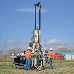 3126GT geotechnical drill completes CPT