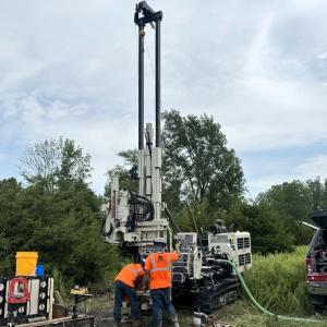 3135GT geotechnical drill has the power to go deeper while reducing transition time between functions