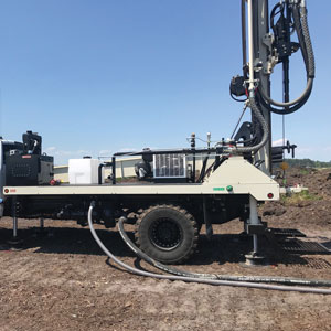 DM250 small drilling rigs for sale complete dewatering wells