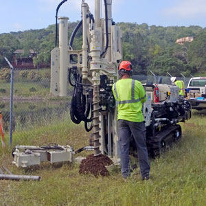 7822DT completes installation of groundwater monitoring wells.
