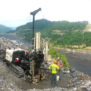 3230DT completes exploration work on coal refuse impoundment.
