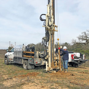 3100GT efficiently completes geotechnical investigation in Texas