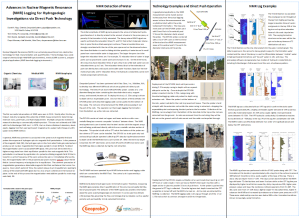 Advances in NMR Logging Poster
