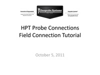 HPT Sensor Connection Tutorial