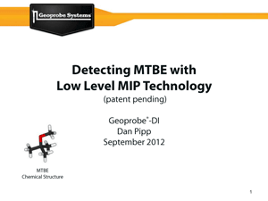 MTBE using LL MIP Method