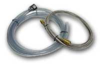 Outlet Hose Assembly - Teflon® with stainless steel jacket